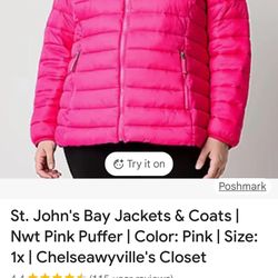 St John’s bay Puffer Lightweight Jacket 