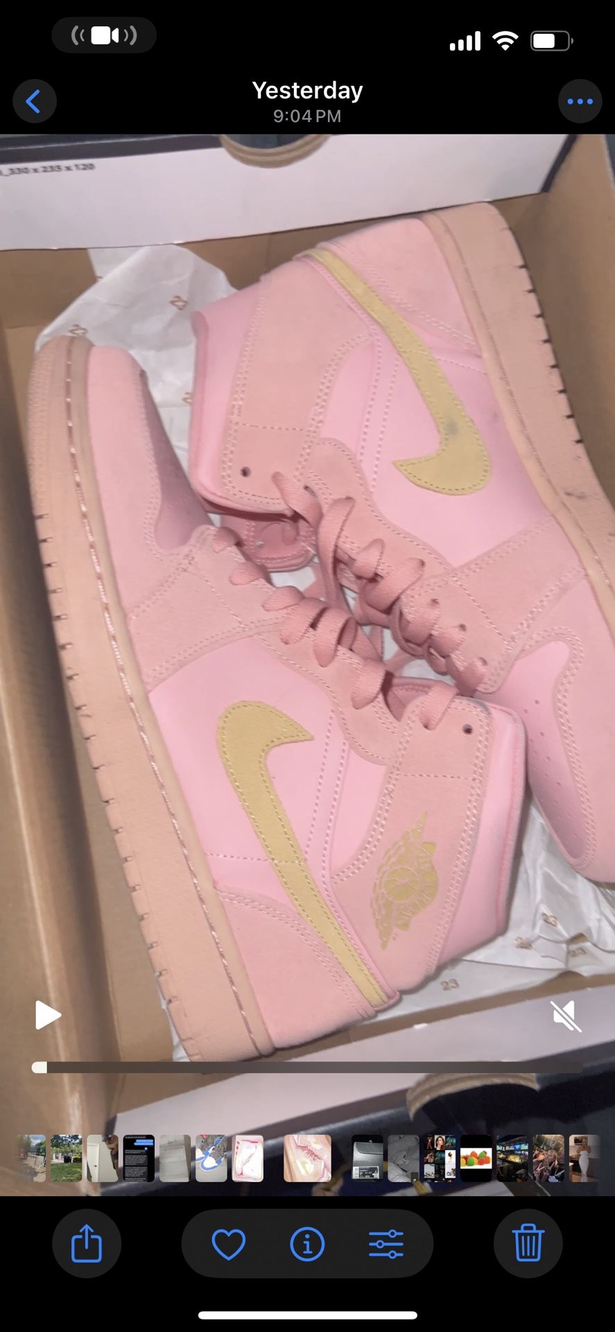 Air Jordan 1’s Coral
