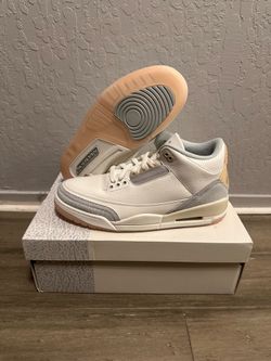 Nike Air Jordan 3 Retro Craft Ivory 2024 Men’s Size 10.5