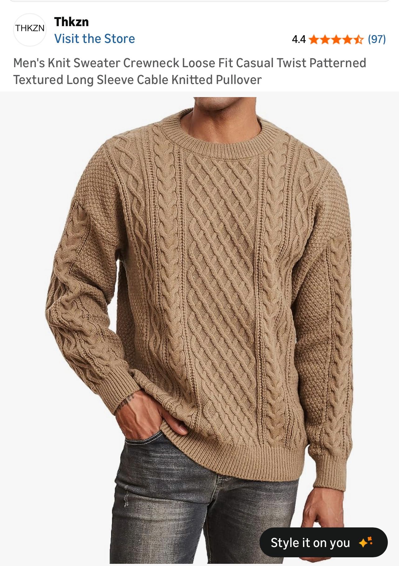 Mens Sweater