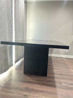 Black Dining Table