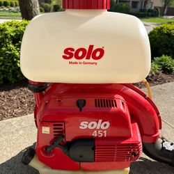 Solo 451 Gas Powered Backpack Mist Blower - Mosquito Sprayer