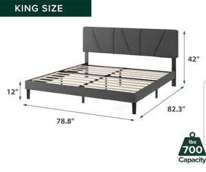 King bed frame