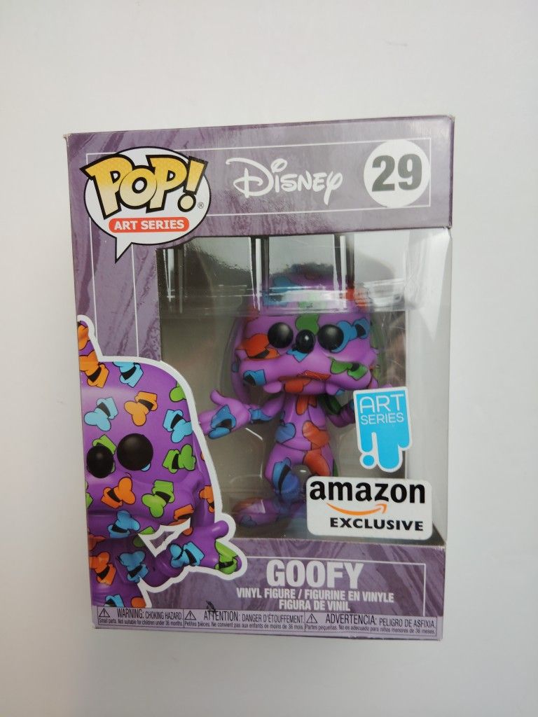 Funko Pop! Disney Goofy #29 Art Series Exclusive Vinyl Figurine