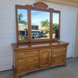 Dresser And Mirror