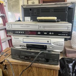 VHS and  DVD Players
