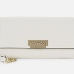 Ivory Wallet On A Chain Purse Crossbody 