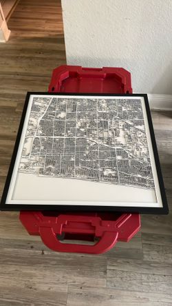 Fort Lauderdale map art