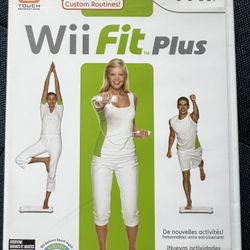 Wii Fit Plus Video Game