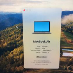 MacBook Air 2023 M1 Chip 