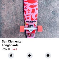 San CLEMENTE LONGBOARD