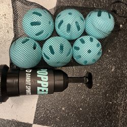 Bandit Tee Popper With 6 Whiffle Balls