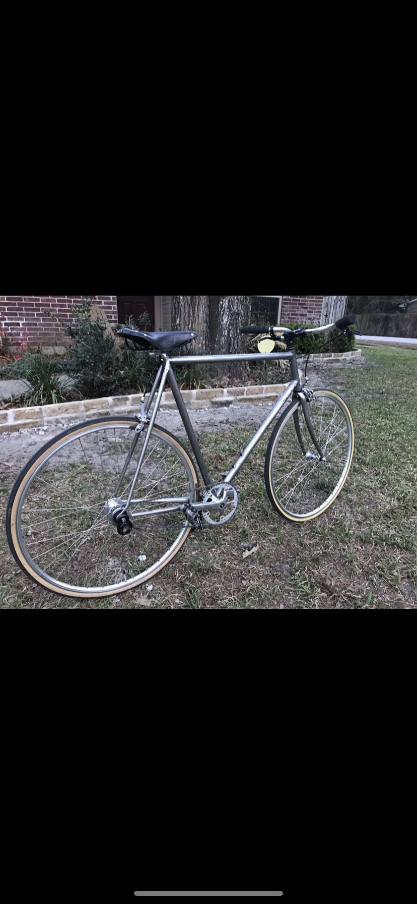Vintage Schwinn Collegiate Single Speed Road Bike 