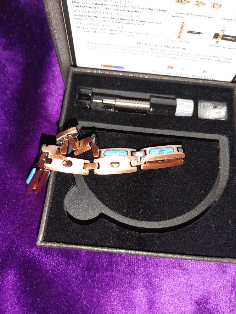 The north Ring Copper Bracelet