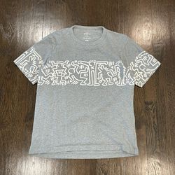 Grey Keith Haring x Uniqlo cotton Shirt