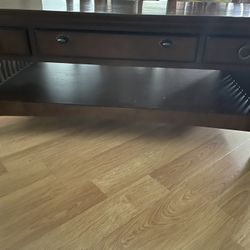 Solid Wood Coffee Table Like New 