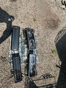 88-99 gm head lamps with halo and led marker