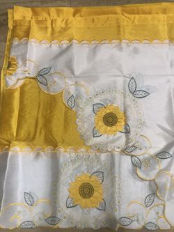 3 Piece Kitchen Curtain 