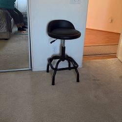 Swivel Stool Chair ( Black )