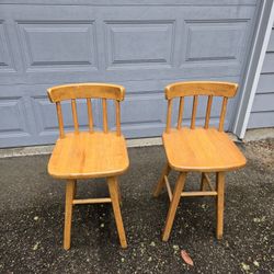 2 Free Wooden Stools Great For Kids