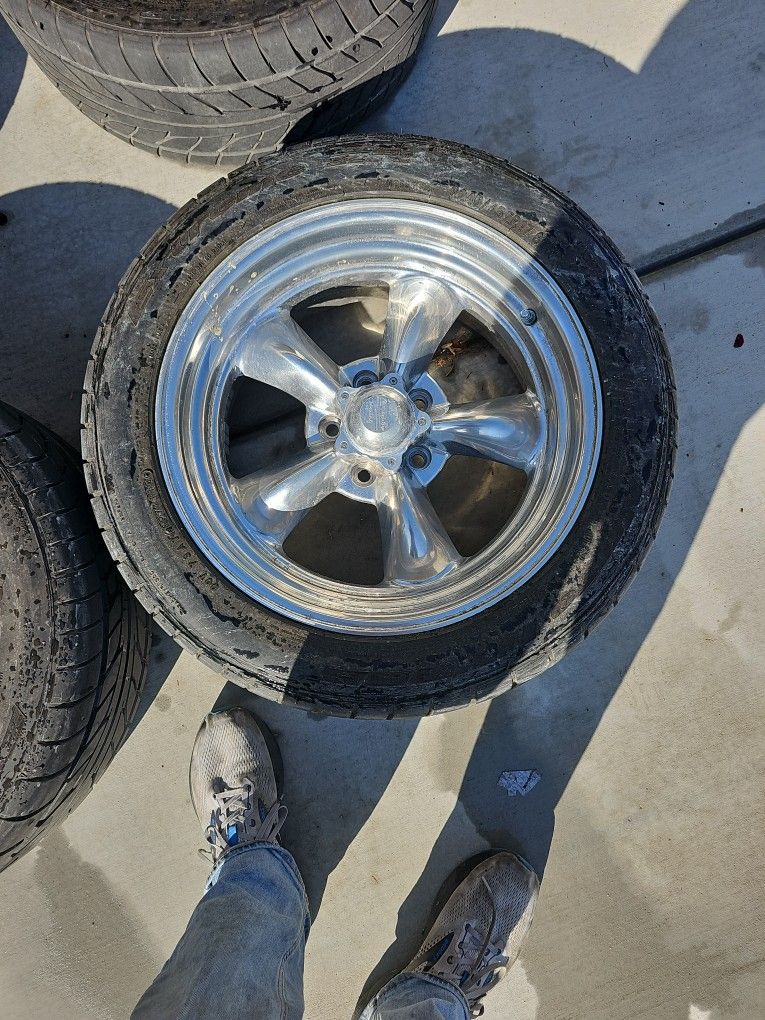 American Racing Torq Thrust 17 X 7 Lugs 4.5