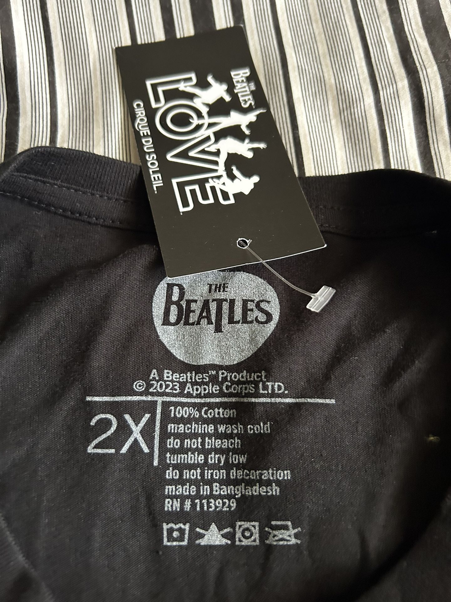 Beatles Circus Soleil shirt size XXL