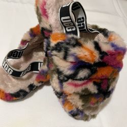 Ugg Faux Fur Sandals 