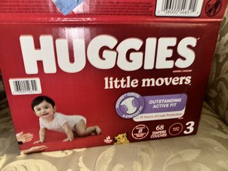 Huggies Little Movers Size 3 Box 68ct