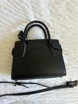 AUTHENTIC COACH Andrea Carryall Shoulder Bag Black