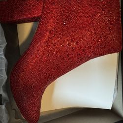 Besty Johnston Rhinestone Booties