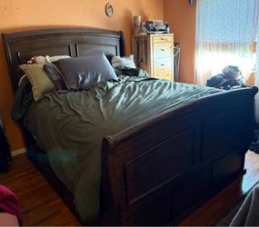 Queen bed frame