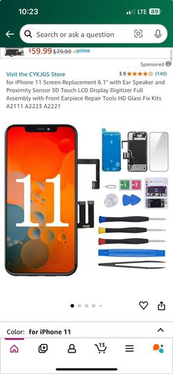 iPhone 11 Screen Repair Kit