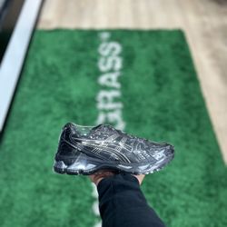 ASICS Gel-Kayano 14 Black Pure Silver 