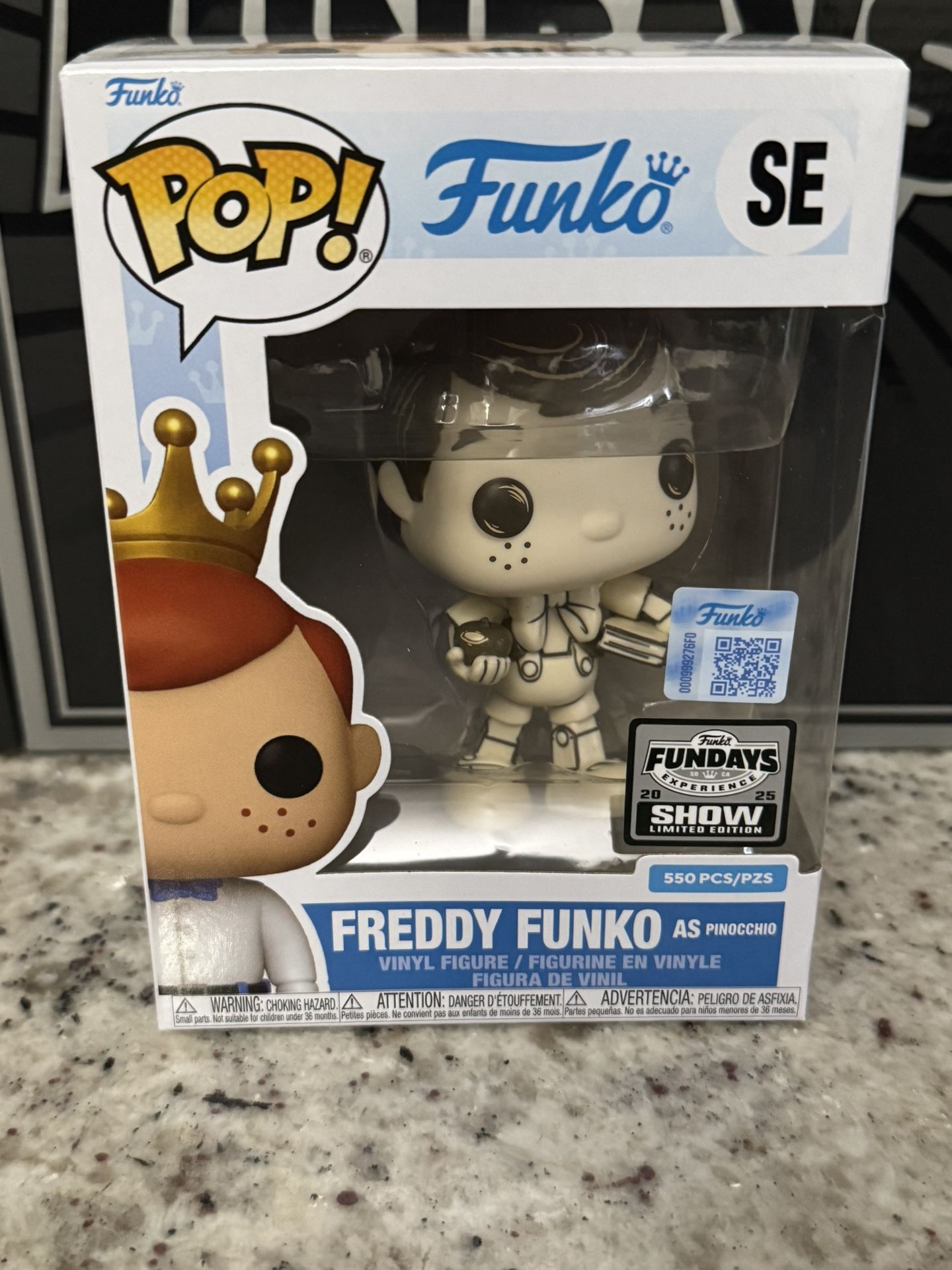 Freddy As Pinocchio LE 550 Fundays 2025