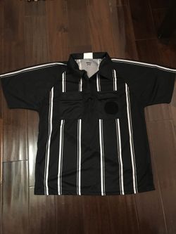 New large size soccer referee jersey