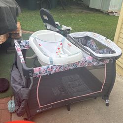 Baby Crib, High Chair , Infant Bath Tub, Cosco  Brand 