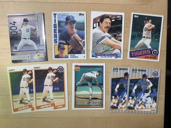 Jack Morris Baseball Cards (10 Cards)