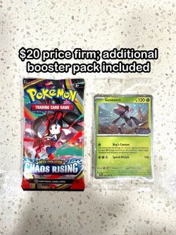 Pokemon TCG Phantasmal Flames Genesect Promo