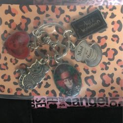 Disney’s Alice in wonderland mad hatter Johnny Depp keychain
