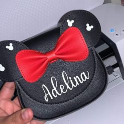 Personalized MINNIE CROSSBODY FOR GIRLS