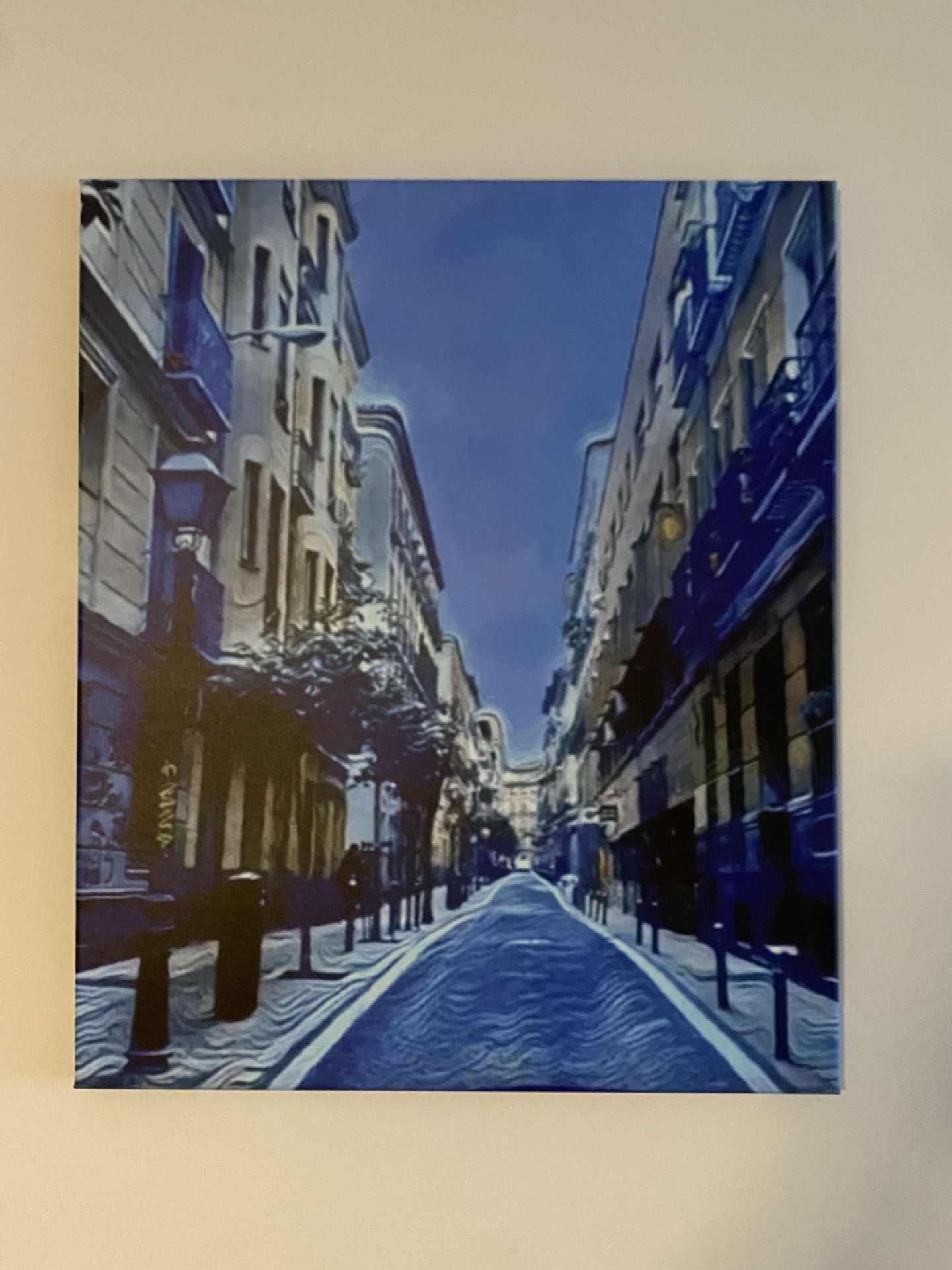 Street of Dreams - 20 x 24 Canvas Print-New!