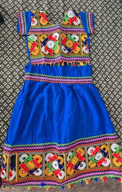 New Indian chaniya choli ( kids age 2-4)