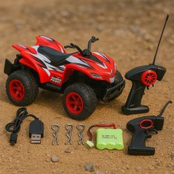 Red RC ATV Truck Set