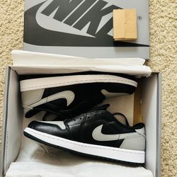 Nike Air Jordan 1 Retro Low OG  Shadow Black  Grey