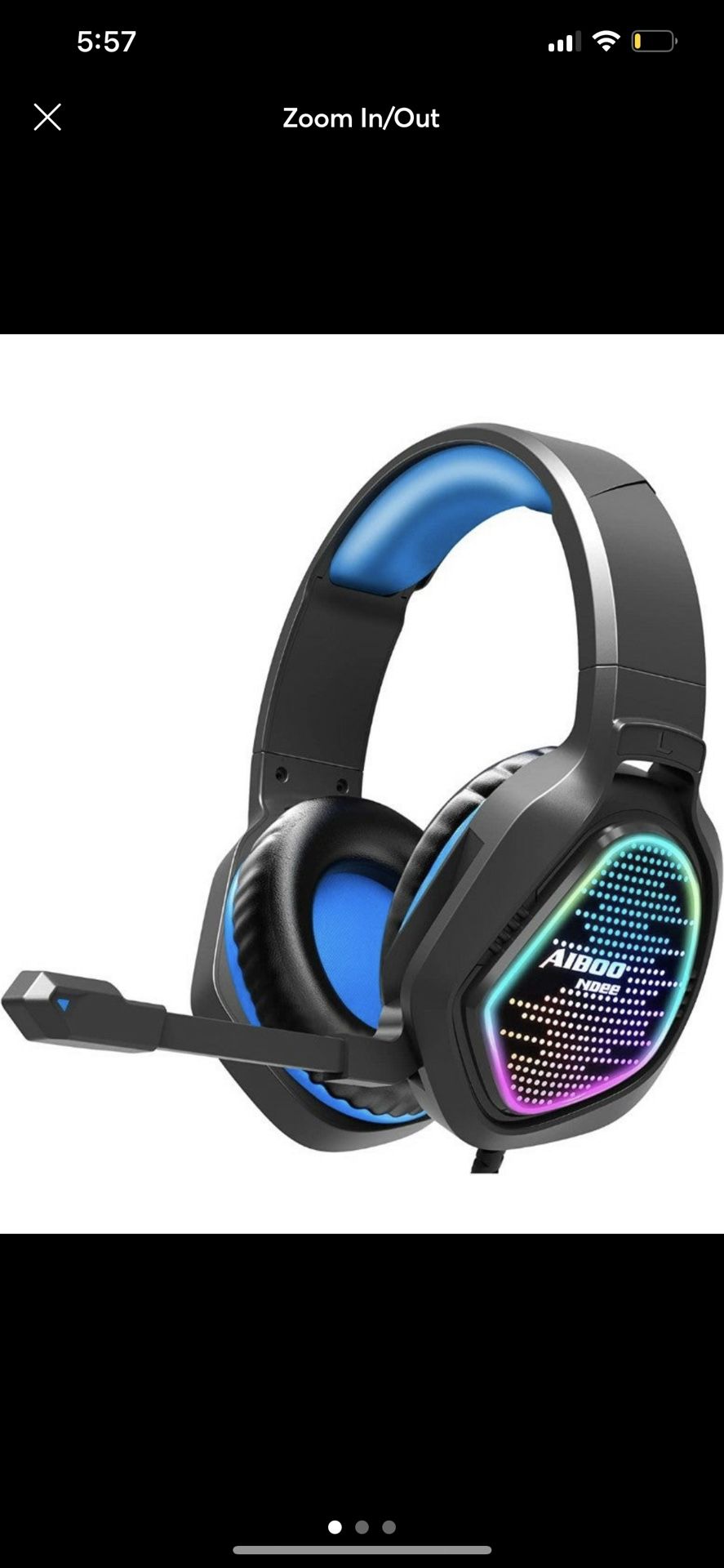 Game Stereo Headphone 