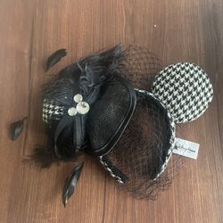 New Disney Houndstooth Minnie Mouse Ears Headband