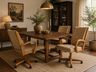 Set of 5 dinning / office chairs