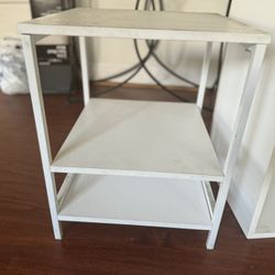 small white cabinet