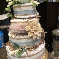 Beautiful Diaper Cake