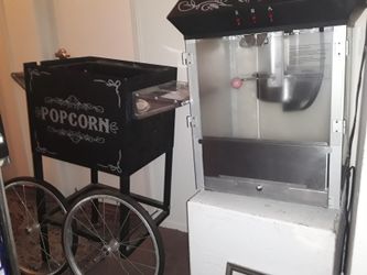 Antique popcorn maker